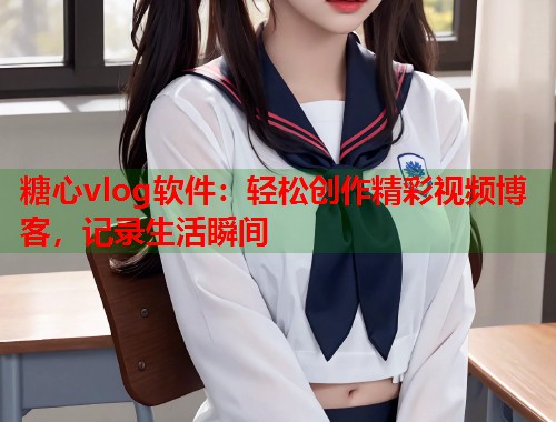 糖心vlog软件：轻松创作精彩视频博客，记录生活瞬间