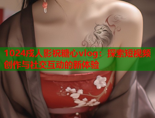 1024戍人影祝糖心vlog：探索短视频创作与社交互动的新体验