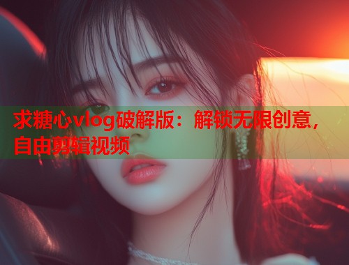 求糖心vlog破解版：解锁无限创意，自由剪辑视频