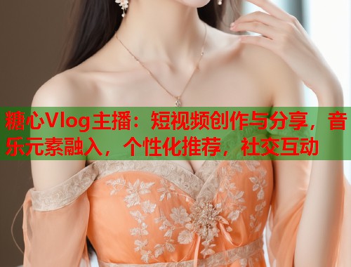 糖心Vlog主播：短视频创作与分享，音乐元素融入，个性化推荐，社交互动