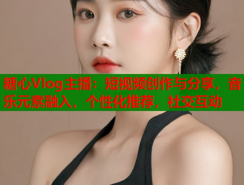 糖心Vlog主播：短视频创作与分享，音乐元素融入，个性化推荐，社交互动