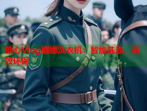 糖心Vlog娜娜洗衣机：智能洗涤，高效环保
