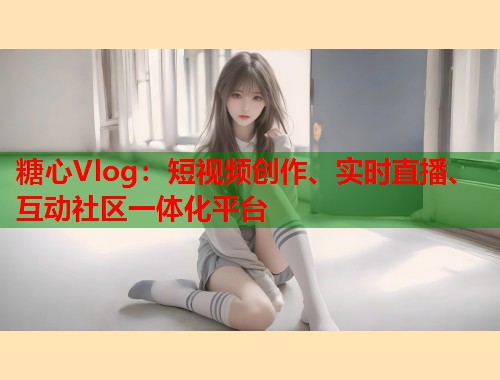 糖心Vlog：短视频创作、实时直播、互动社区一体化平台