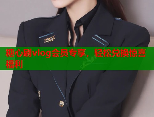 糖心刷vlog会员专享，轻松兑换惊喜福利