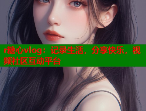 r糖心vlog：记录生活，分享快乐，视频社区互动平台