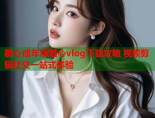 糖心成年版糖心vlog下载攻略 视频剪辑社交一站式体验