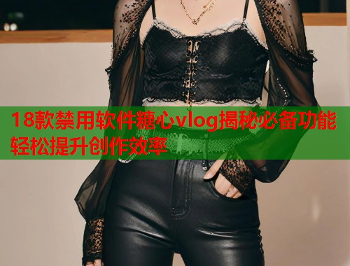 18款禁用软件糖心vlog揭秘必备功能轻松提升创作效率
