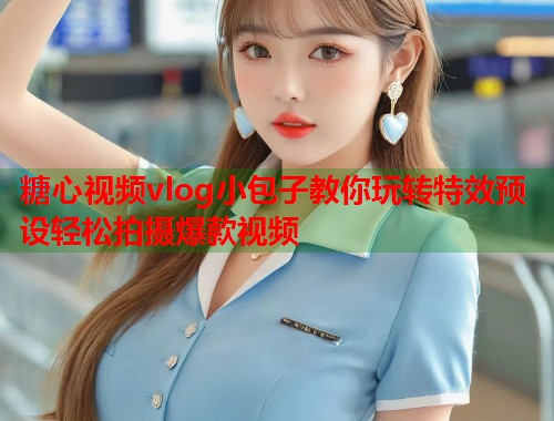 糖心视频vlog小包子教你玩转特效预设轻松拍摄爆款视频