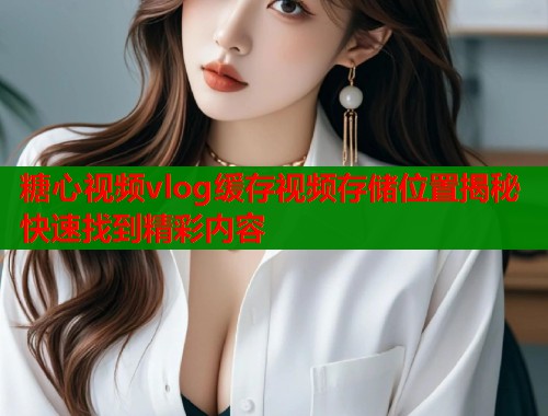 糖心视频vlog缓存视频存储位置揭秘快速找到精彩内容
