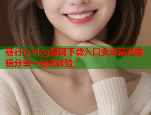 糖行心vlog官网下载入口安卓高清编辑分享一站式体验