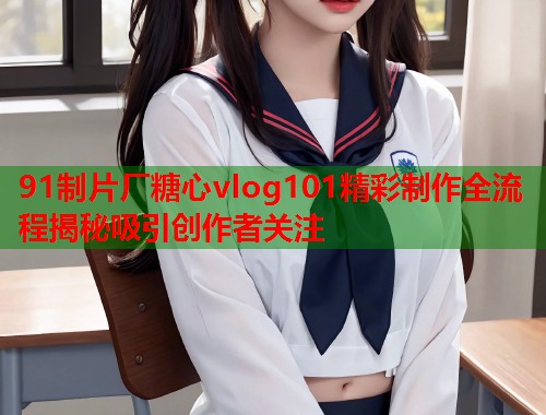 91制片厂糖心vlog101精彩制作全流程揭秘吸引创作者关注