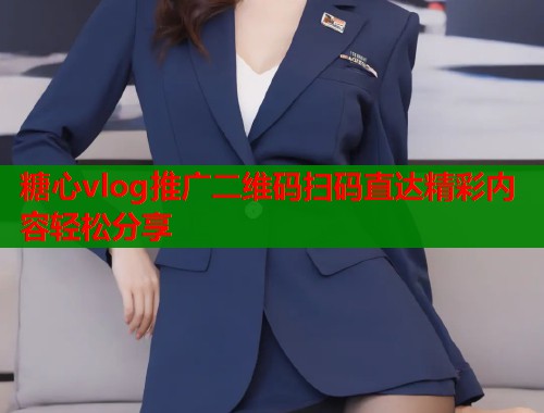 糖心vlog推广二维码扫码直达精彩内容轻松分享