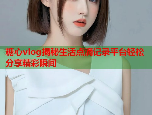 糖心vlog揭秘生活点滴记录平台轻松分享精彩瞬间