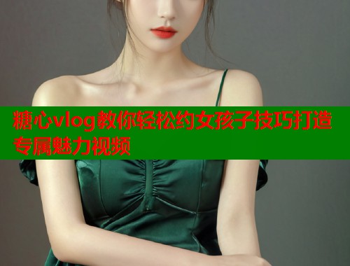 糖心vlog教你轻松约女孩子技巧打造专属魅力视频