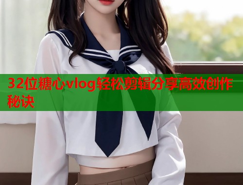 32位糖心vlog轻松剪辑分享高效创作秘诀