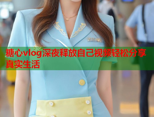 糖心vlog深夜释放自己视频轻松分享真实生活