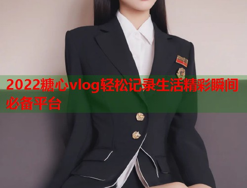 2022糖心vlog轻松记录生活精彩瞬间必备平台
