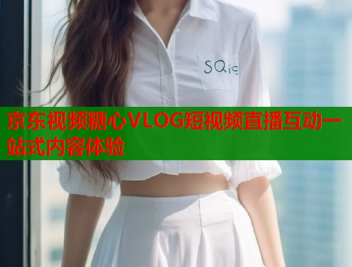 京东视频糖心VLOG短视频直播互动一站式内容体验
