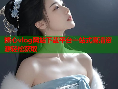糖心vlog网站下载平台一站式高清资源轻松获取