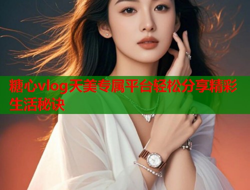 糖心vlog天美专属平台轻松分享精彩生活秘诀