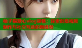 柚子猫糖心vlog胡桃：探索创意视频制作与社交互动的新体验