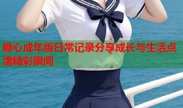 糖心成年版日常记录分享成长与生活点滴精彩瞬间