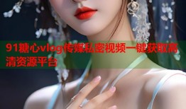 91糖心vlog传媒私密视频一键获取高清资源平台