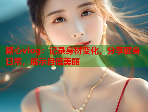 糖心vlog：记录身材变化，分享健身日常，展示自信美丽
