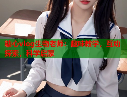 糖心vlog生物老师：趣味教学，互动探索，科学启蒙